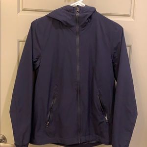 Navy Lulu Lemon Rain Jacket